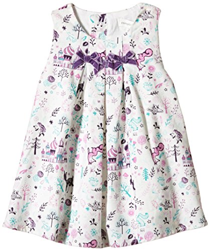 Pumpkin Patch Baby-Girls Kingdom Pinnie Dress, Off-White (Vanilla), 3-6 Months