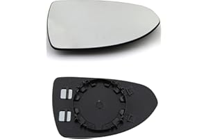 TAROS TRADE TarosTrade 57-0328-R-46918 Vetro Specchietto Retrovisore Lato Destro, Grigio