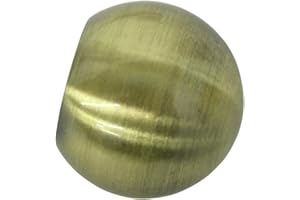 GARDINIA Remate bola Ø 16 mm Latón envejecido