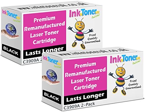 Premium Compatible 09A Black Twin Pack Toner Cartridges (C3909A)