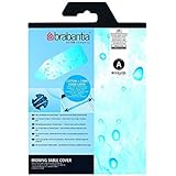 Brabantia 317088 - Funda protectora para mesa de planchar, 110 x 30 cm, 2 mm de espuma, diseño Ice Water