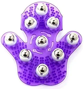 PAN PACIFIC Massage Glove Palm Shaped Stress Relax Massager Ball for Cellulite Beauty Body Care