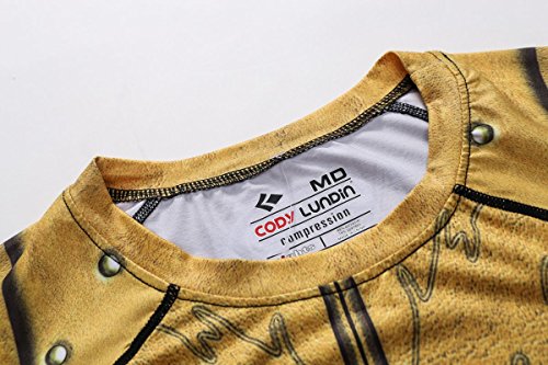 Cody Lundin Herrenmode Multi-Color Lightning Logo lässigen T-Shirts Gentleman attraktives Hemd des Mannes Sport Dress-Party im freien Langarm - 4