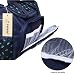 Fafada 4pcs Multifunctional Mummy baby Changing Bag Hospital Nursing Travel Handbag Diaper Set Navy Blue