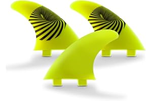 E8 FIN SYSTEM Chillas Surf in fibra di vetro FCS Compatibili Pack Ecologico Taglia: A1 | L 75-90 Kg.