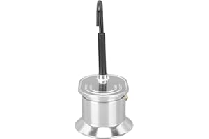 SORANDY Moka Pot de un Tubo, portátil de 1 Taza 50ML, Ligera y Segura, Apta para Fiestas al Aire Libre, Camping, Viajes y el hogar