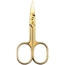 INKgrafiX® Nagelschere Für Kleine Hände - 9,3 Cm Chirurgenstahl Vergoldet
