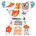 iZiv(TM) Newborn Organic Infant Waterproof/Adjustable/Reusable/Washable Pocket Cloth Diaper Fit Babies 0-3 Years(Animals)