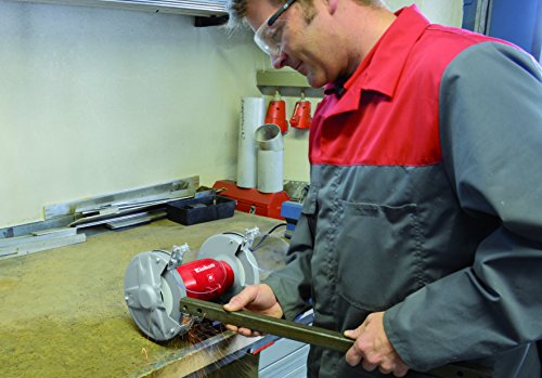 Einhell Doppelschleifer TC-BG 175 (400 W, Drehzahl 2950 min-1, 230 V/50 Hz, inkl. Grob- und Feinschleifscheibe mit 175mm Durchmesser, flexible Welle) - 7