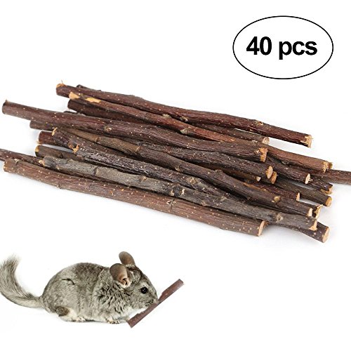 Preisvergleich Produktbild Umiwe Kauen für Kleintiere, für Meerschweinchen Chinchilla Eichhörnchen Kaninchen Papagei Hamster, 40 Stück