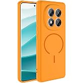 Elfia Xiaomi Redmi Note 14 Pro 5G ile Uyumlu Kılıf Silikon Mat Renkli Kamera Lens Korumalı M-Safe Şarj &Ouml;zellikli İnce Kapak M