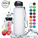 ✔ CONFÍA EN LA CALIDAD ORIGINAL - Su botella de agua número 1 en Amazon. Más de 3000 críticas de clientes de 5 estrellas verificadas hablar por SÍ MISMOS. Únase a la familia 720°DGREE y comparta su experiencia única de beber con miles de clientes entusiastas. Ya sea yogui, ama de casa, motociclista, manager, bomba o crossfitter - TODOS quieren la "uberBottle". Dimensiones: botella de Ø 9,8 cm, x altura 26 cm, altura de la tapa 4,3 cm, altura total: 28,7 cm, peso: 265g.