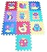 TLCmat® Soft Foam Play Mat Puzzle Jigsaw With Animals and Pets Pop-Out
