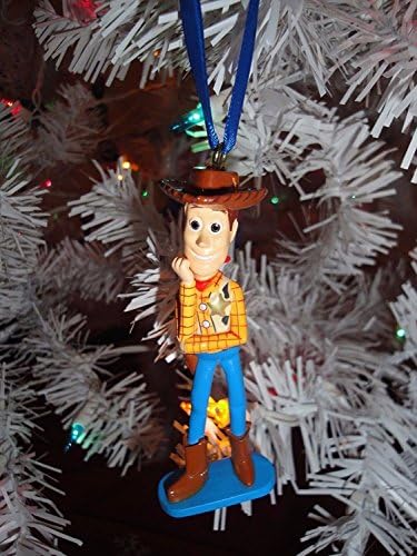 Disney Pixar Toy Story Exclusive Sheriff Woody Holiday Christmas Tree Ornament Action Figure 3" Figurine