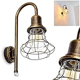 VERWENDUNG: Bringen Sie diese Außenwandleuchte an Ihrer Fassade an, an Wände in Ihrem Carport oder an Pfeiler für Ihren Garten.