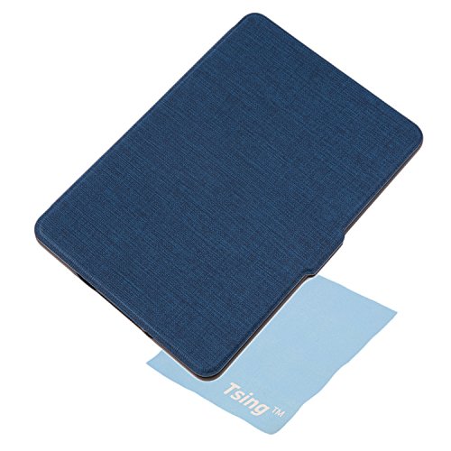 Tsing Kindle Paperwhite Hülle, Smartshell Case Kompatibel für Alle Kindle Paperwhite Die dünnste und Leichteste Schutzhülle (für Alle Vorgängermodelle von 2012, 2013, 2014 und Den Neuen Kindle Paperwhite 2015) (Blau) - 7