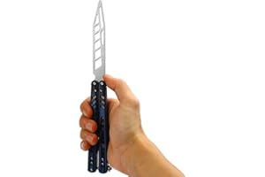 ANDUX Ran's L Flip Tool CSGO Titanium leggero con fori e chiusura a molla CS/HDD40 blu