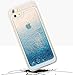 Samidy Iphone 6 Case, Iphone 6s Case, Luxury Bling Glitter Sparkle Hybrid Bumper Case with Liquid Infused with Glitter and Stars for Iphone 6/iphone 6s with a Screen Protector (Blue)
