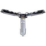 LKK-YSZWJ Electric Patio Parasol Umbrella Heater, Folding Outdoor Infrared Space Heater, With 3 Power Settings (Folds Down) w