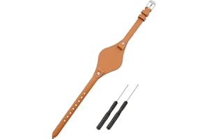 SANDEIN Watch Band Compatible with Fossil, Women 8mm Soft Leather Replacement Wrist Strap for Fossil ES3077 ES3148 ES3262 and ES4119 ES4176 Series Watch Straps