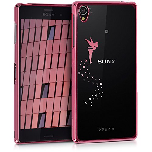 kwmobile Elegante y ligera funda Crystal Case Dise o Hada para Sony Xperia Z3 en rosa fucsia transparente reviews kwmobile Elegante y ligera funda Crystal Case Dise o Hada para Sony Xperia Z3 en rosa fucsia transparente