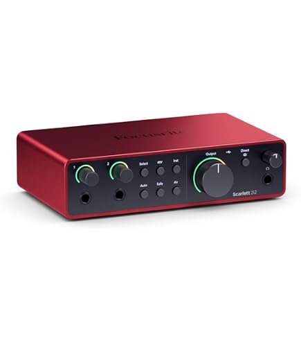 【即日発送・ほぼ新品】Focusrite Scarlett 4i4 Gen.4 Focusrite Scarlett 4i4 4th gen. USB audio interface for musicians