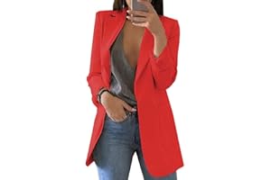 BAIXIAOCHI Giacca Da Abito Da Donna Temperamento Slim Cardigan A Maniche Lunghe Con Risvolto Primaverile E Autunnale