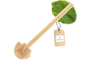 HOFMEISTER® Quirl Holz 25 cm - aus nachhaltigem Buchenholz aus Europa, zum Kochen und Backen, Handquirl