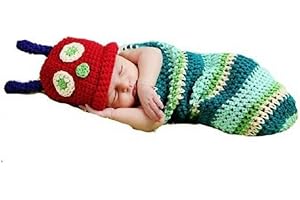Dtailz Newborn Photography Props Baby Photoshoot Outfits Girl boy Funny Costume Knitted Chrochet
