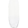 ATMOSPHERA CREATEUR D'INTERIEUR Florero Floral Curvo Transparente H26, 11 cm
