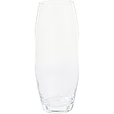 CAR Bomboniere Car Vaso Bombato in Vetro, 26 cm di Altezza, Trasparente