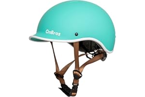 OnBros Bike Helmet for Men and Women, Cycle Helmet Adjustable Scooter Skateboard Bike Commuter Lightweight Helmet, Urban Bicycle Helmets Size 56-61CM