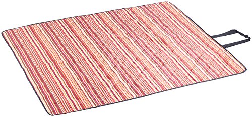 PEARL 3in1-Picknickdecke mit Sitzkissen und Zudecke, waschbar, 150 x 130 cm - 3