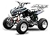 Produktbild AKP Warrior 250cc 10" Offroad 4-Gang + Rückwärtsgang ATV Quad Bike (Orange)