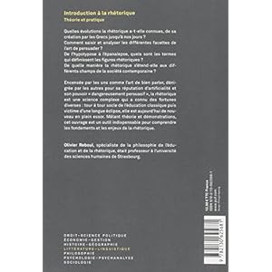 Introduction à la rhétorique : Théorie et pratique Livre en Ligne Introduction à la rhétorique : Théorie et pratique Livre en Ligne - Telecharger Ebook