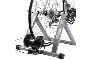 PedalPro Bicycle Turbo Trainer - Turns Cycle Into Fitness/Speed/Exercise Training Bike