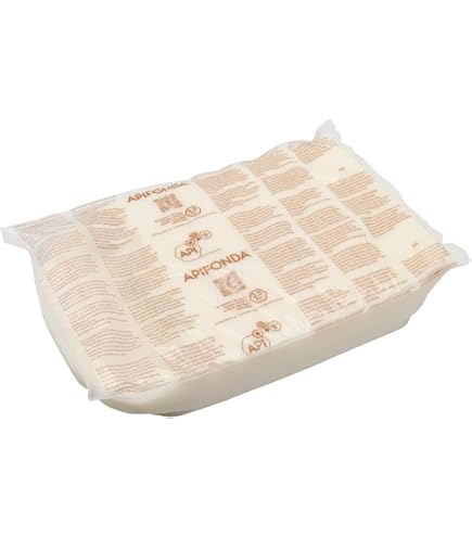 Produktbild von Apifonda Bienenfutter Zucker-Teig 2 Kg – Natürliche Energiequelle Für Honigbienen, Ideal Für Frühling & Herbst