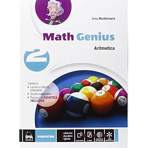 Math genius. Aritmetica-Geometria-Palestra delle competenze. Per la Scuola media. Con e-book. Con espansione online: 2
