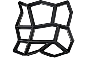 Yicare Moule à béton pour pavage de jardin ou de jardin - Outil de moulage manuel pour la maison, le jardin, la brique, le ciment, les allées, les pierres