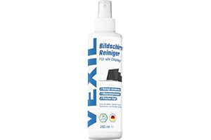 ‎VEXIL VEXIL® Bildschirmreiniger Spray - speziell für Smartphone, Tablet, Handy, Laptop, Monitor & Fernseher (LED, OLED, QLED, LCD, TFT) Entfernt schonend Fett & Fingerabdrücke