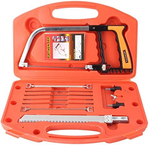 GXL Magic Saw Kit, Handsaw Set 13pcs Universal Handsaw Set - DIY Multi Purpose Bow Saw Wood for Kitchen, Glass, Tile, Wood, Metal, Plastic, Ceramic, Working Cutting, Ceramic