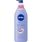 NIVEA Değerli Yağlar İ&ccedil;eren V&uuml;cut Losyonu Kiraz &Ccedil;i&ccedil;eği ve Jojoba Yağı, 400 ml,T&uuml;m Ciltler,48 Saat Nemlendirici, Hızlı Emilir