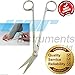 YNR Toe Nail Scissors + Clippers Extra Long Reach Handle Kelly Scissors Surgical Stainless Steel Pedicure Chiropody CE