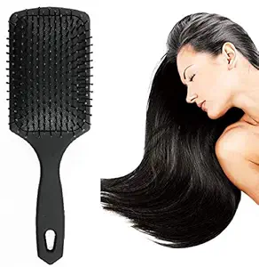 Myynti Men and Women Detangling Brush for Curly Hair Wide Tooth Comb Scalp Massage Hair Brush Wet and Dry Hair Use Black