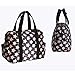 LCY Baby Nappy Changing Diaper Travel Bag Black