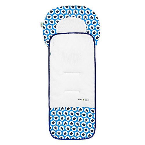 Odenwälder 10122-1267 Babycool Kinderwagen-Auflage Hip-Hop blue