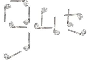 Masenyee Strainer ze stali nierdzewnej, 12 mm, oczka wiszące do bongów/rur, opakowanie 12 sztuk