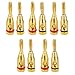 Imported 10x Gold plated Musical Speaker Cable Wire Screw Banana Plug Connector 4MM RS.425.00