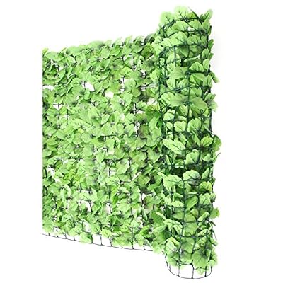 Mendler Haie artificielle/brise vue pr balcon, feuilles, 300x100cm