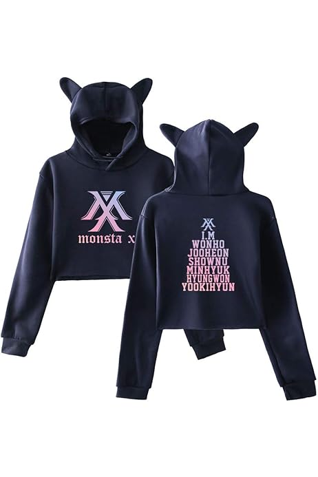 TWICE Kapuzenpullover Mit Katzenohren – Lässig Stylisch!